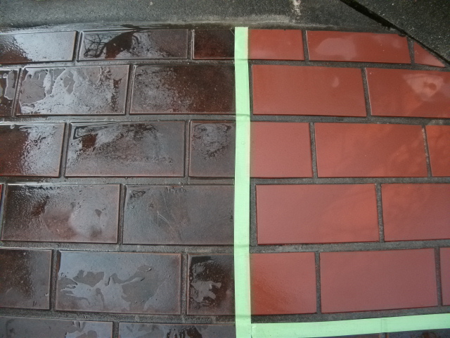 防滑施工前・施工後